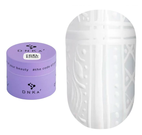 DNKa Gel Paint ETHNO White 5ml, фото 1