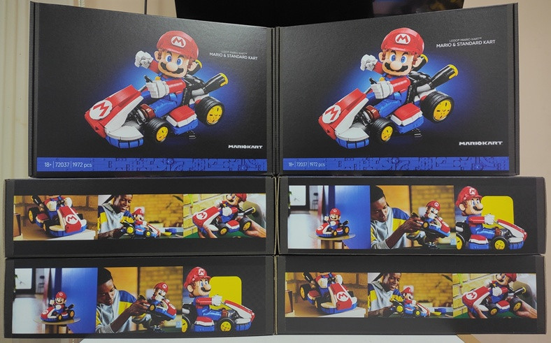 НОВИЙ Конструктор Technic Super Mario Kart на 1972 деталей Супер Марио Карт як ЛЕГО LEGO 72037 в коробці, фото 1