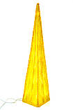 LED декорація піраміда, 60 см, 35л, жовтий, IP20 (050222), фото 2