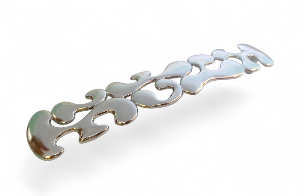 Ручка-скоба Bosfor Shine модерн ET-1549-160 Chrome блискучий хром 160 мм, фото 1