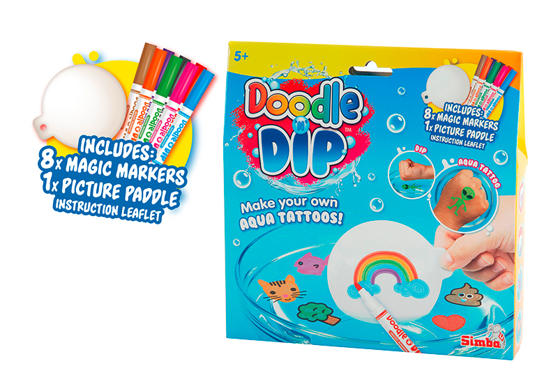 Набiр для творчостi Simba Аква татy з фломастерами, фото 1