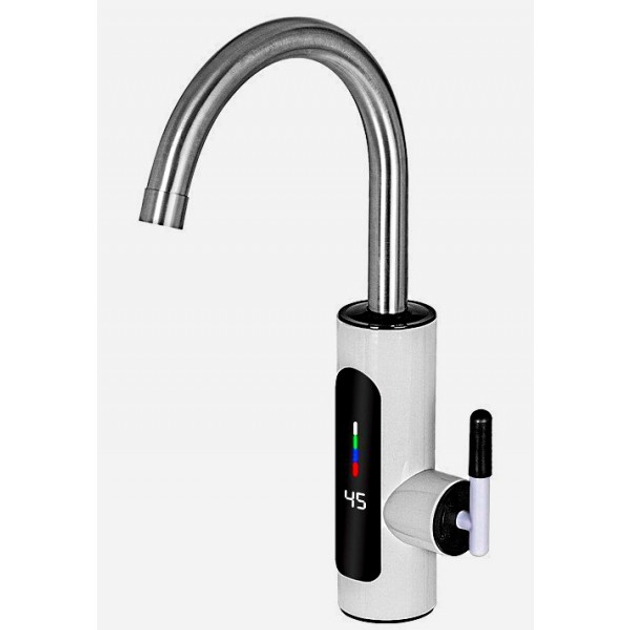 Проточний водонагрівач з екраном на кран Delimano, фото 1