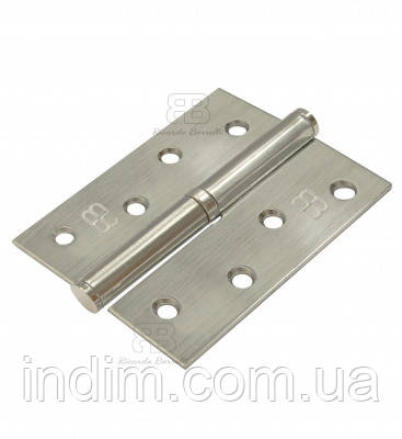 Петля RB врізна роз'ємна 100х75х2,5мм R на підшипниках (кмпл. 2шт), кмпл., фото 1