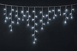 Світлодіодна новорічна гірлянда бахрома, 100Л, миготлива, 3 м, білий, IP44(950118)