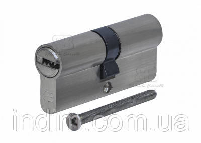 Євроциліндр RB перфорований ключ-ключ 60мм 30/30 ZN, шт, фото 1