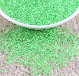 Бісер Профарбований 2 мм 50 г Лаймовий