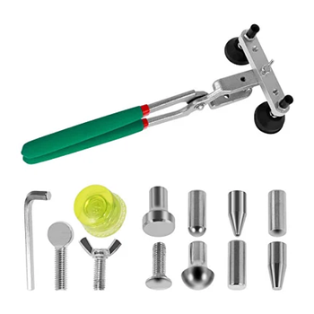 Інструмент для видалення вм'ятин на авто, набір із 8 металевих насадок різної форми