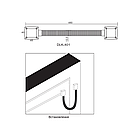 Гнучкий перехід для дверей Yli Electronic DLK-401, фото 3