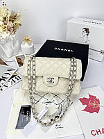 Chanel Beige Silver Texture