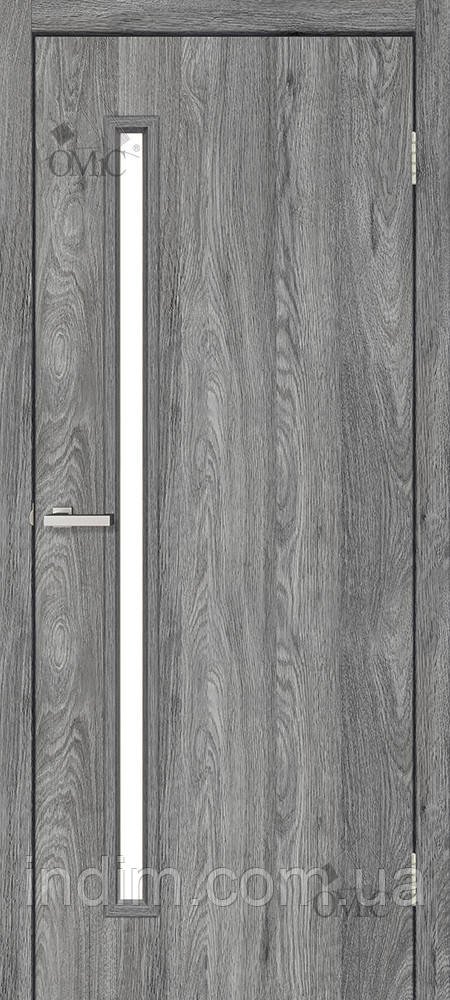 Дверне полотно Т01 ПВХ Дуб Юджин, фото 1