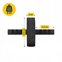 Ролик (колесо) для преса 4FIZJO Ab Wheel 4FJ0429 Poland, фото 2