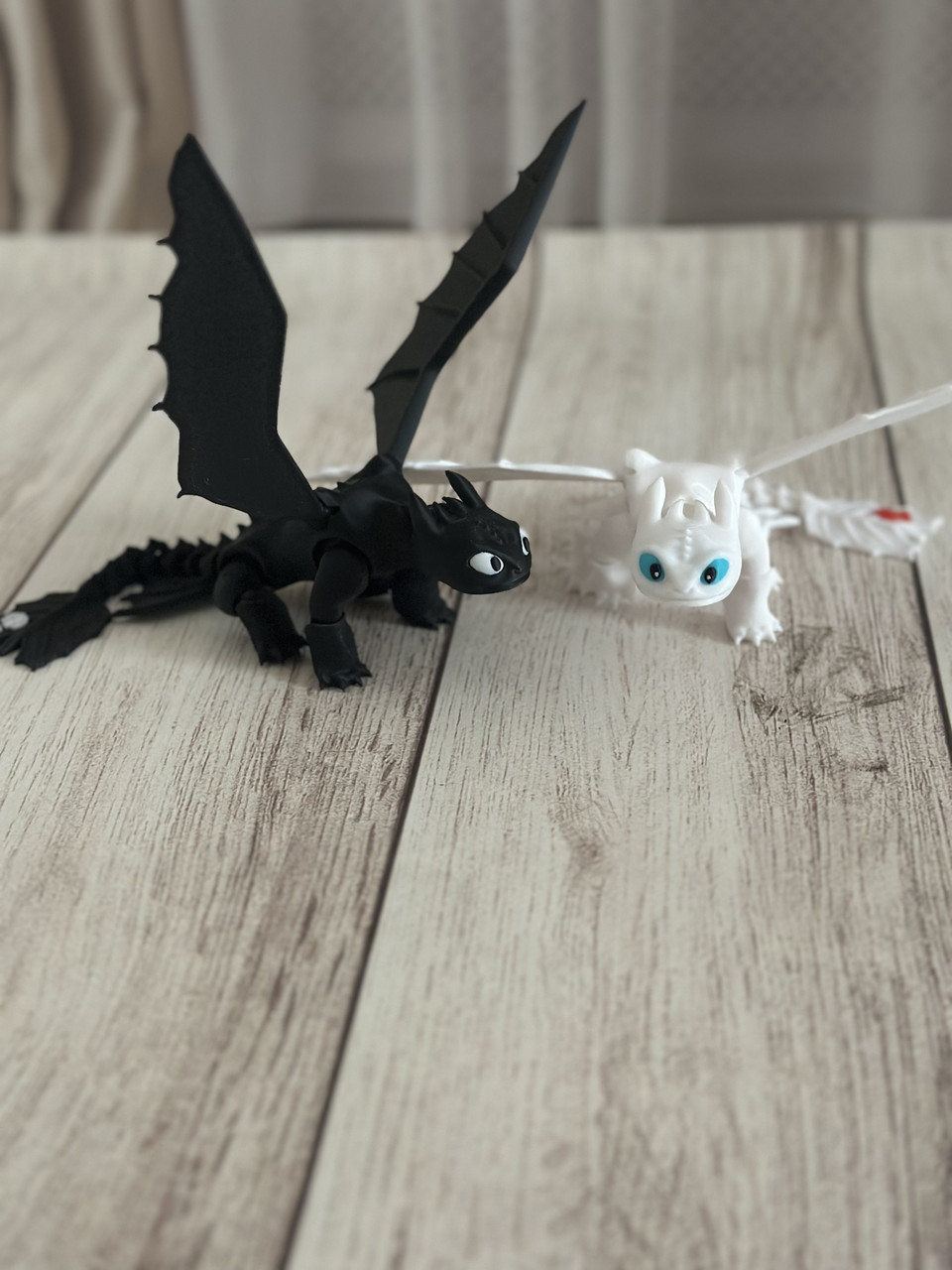 🐉 Беззубик і Денна Фурія — легендарна пара драконів з «Як приручити дракона»!