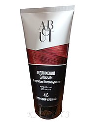 Тонувальний бальзам About hair З ефектом біоламінування 4.6 рубіновий червоний 150 мл