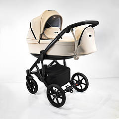 Універсальна коляска 2 в 1 IBEBE Air Baby 21 бежева екошкіра