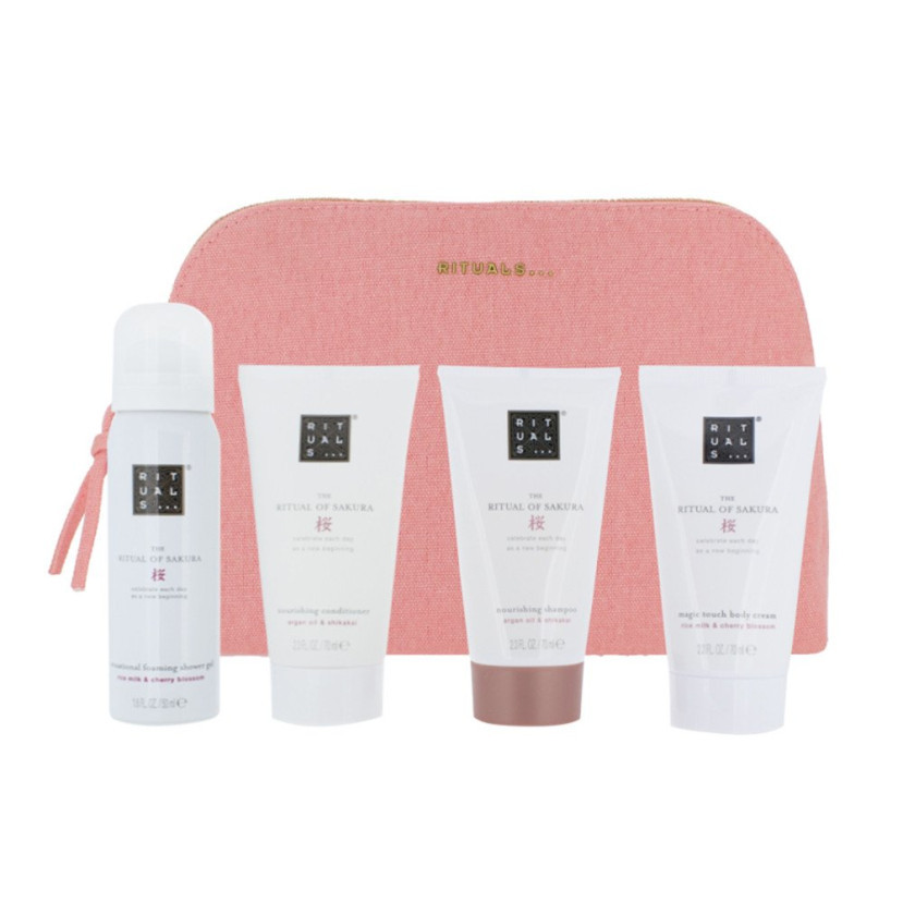 Набір дорожній з косметичкою The Ritual of Sakura Travel Set Rituals, фото 1