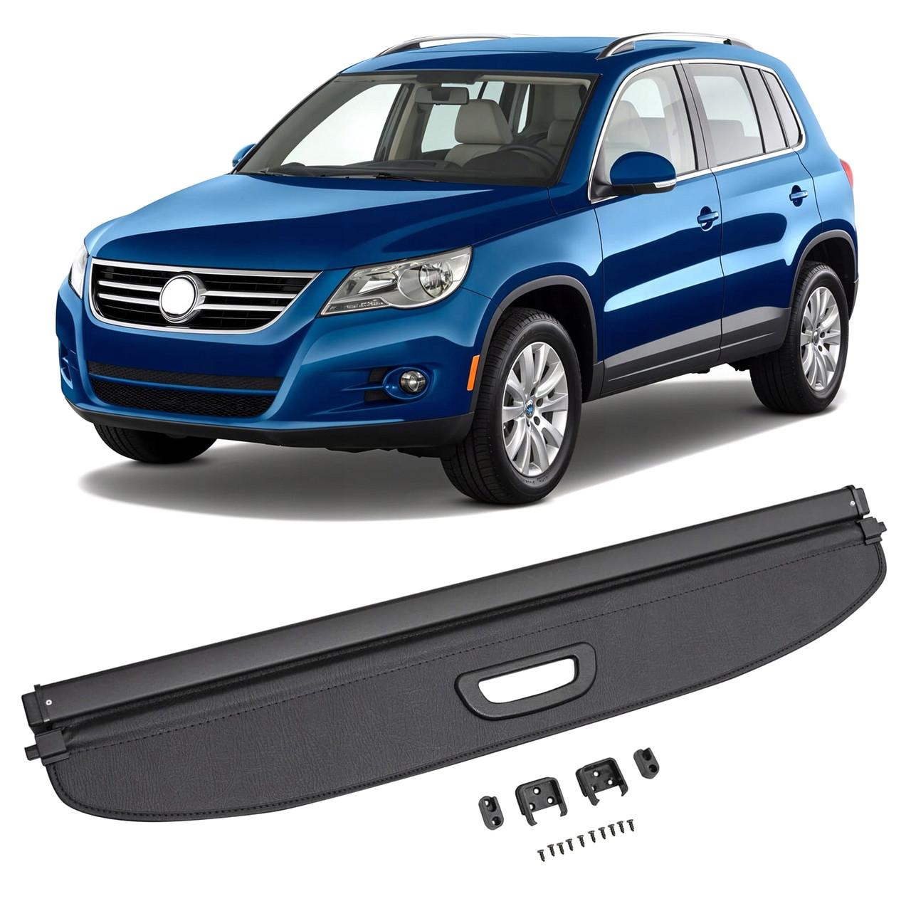 Шторка полиця ролет багажника для Volkswagen Tiguan 2007-2017, фото 1