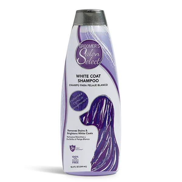 SynergyLabs SalonSelect White Coat САЛОН СЕЛЕКТ БІЛОСНІЖНА ШЕРСТЬ шампунь для собак і котів 544 мл