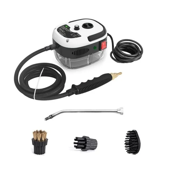 Пароочисник для дому має 4 види насадок, для швидкого та ефективного очищення різних поверхонь, фото 1