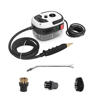 Пароочисник для дому має 4 види насадок, для швидкого та ефективного очищення різних поверхонь