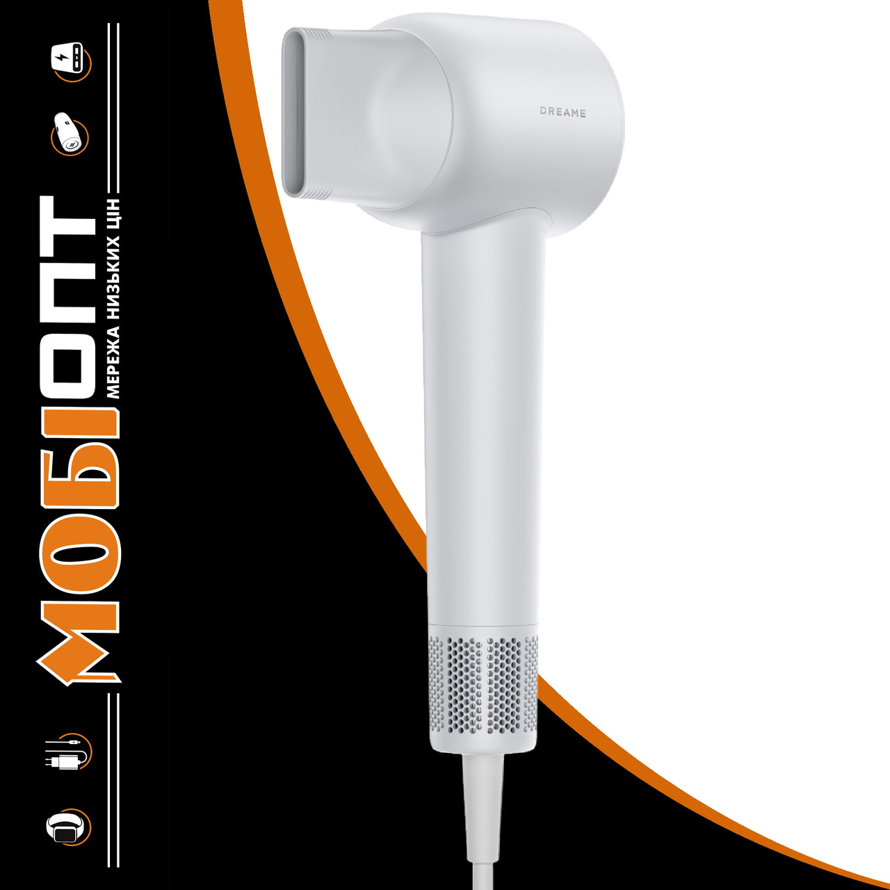 Фен Dreame Gleam Hair Dryer Grey (AHD12A-GR) UA