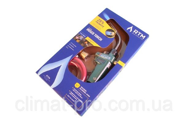 Зварювальний пальник RTM 3660 під MAPP газ із п'єзопідпалом, фото 1