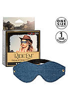 Маска на очі CalExotics Ride 'em Premium Denim, фото 5