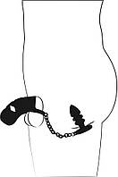 Пояс вірності з анальним корком Black Velvets Cock Cage, фото 5