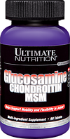 Ultimate Glucosamine Chondroitin MSM 90 tabs