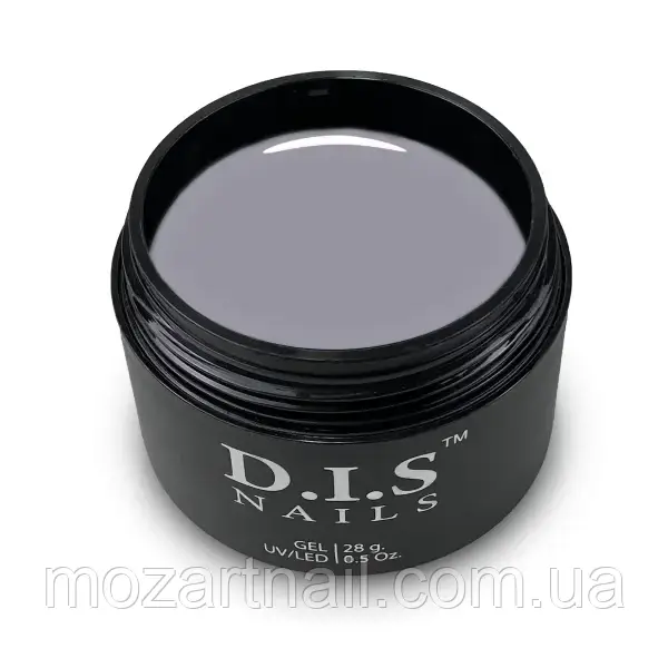 Гель камуфлюючий D.I.S Nails Hard Gray Lilac (сіра лаванда), 28g