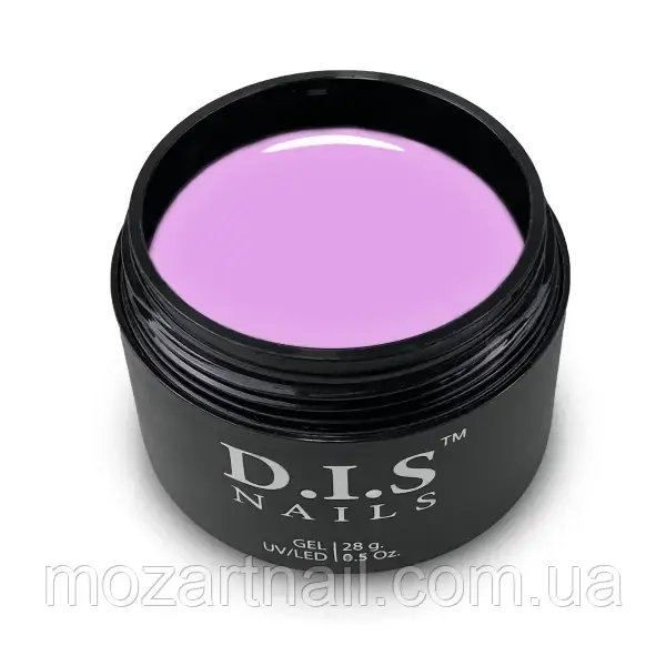 Гель камуфлюючий D.I.S Nails Hard Cold Pink (рожево-бузковий), 28g