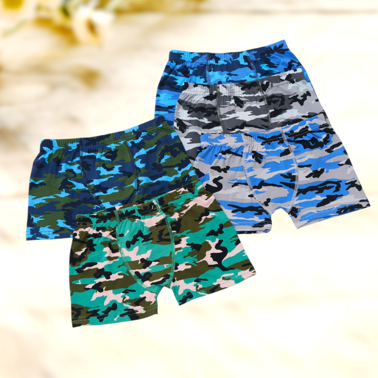 Труси боксерки для хлопчика комплект 5 шт Розміри 128-134 140-146 152-158, фото 1