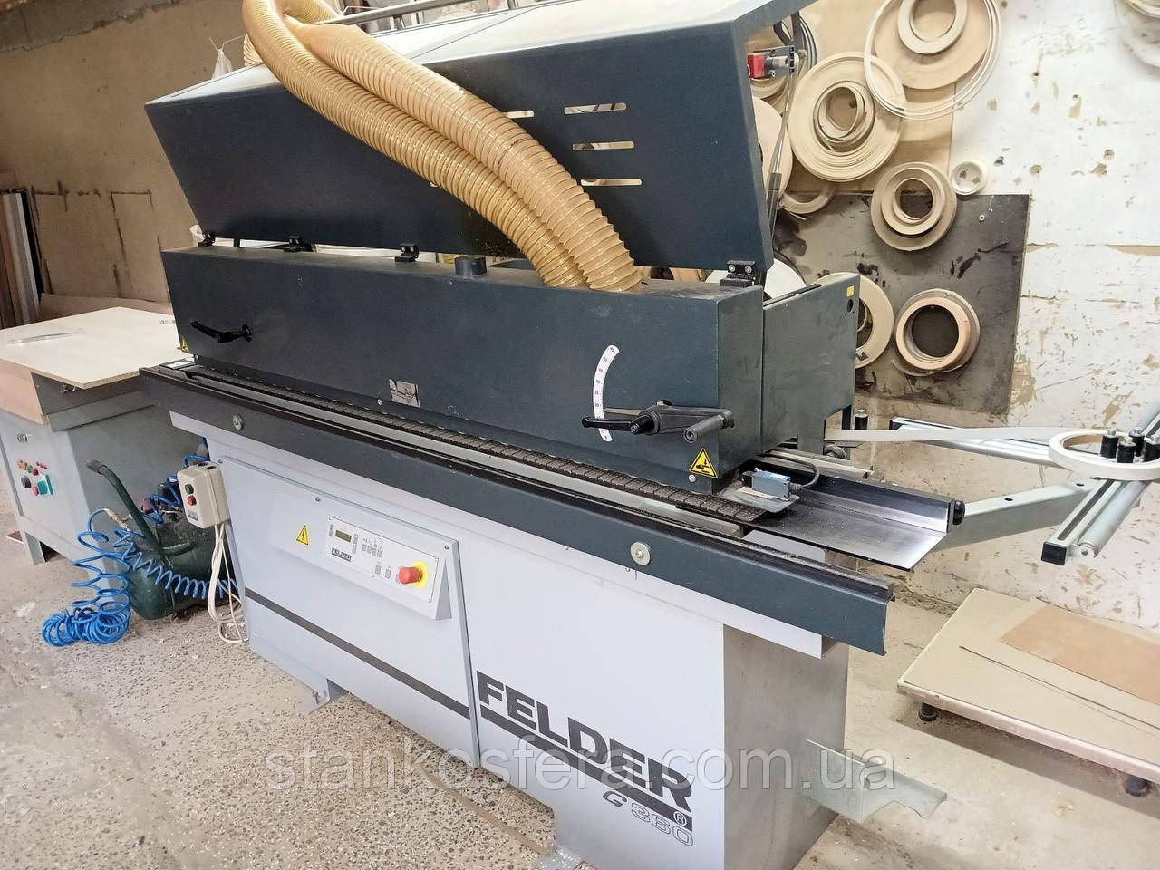 Felder G360 бу крайкооблицювальний верстат із прифуговкою 2020р.