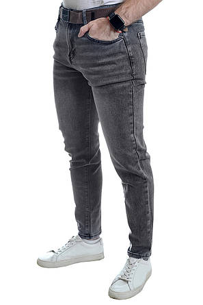 Джинси чоловічі Denim 25-6278 темно-сірі, фото 1