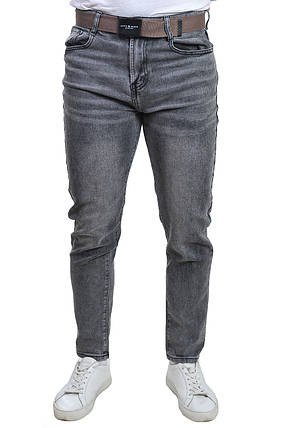 Джинси чоловічі Denim 25-6278 темно-сірі, фото 2