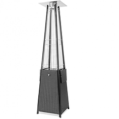 Газовий нагрівач GRILLI Pyramid Black Rattan 777418