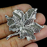 Брошка. Натуральний марказит. Срібло 925., фото 3