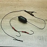 🇺🇦 Готове оснащення на лідкорі «Catfish»  для лову сома з двома гачками під змінний груз 🇺🇦