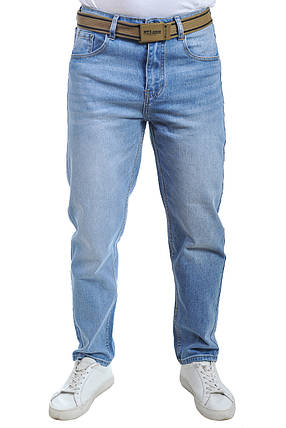 Джинси чоловічі Denim 25-6418 блакитні, фото 2