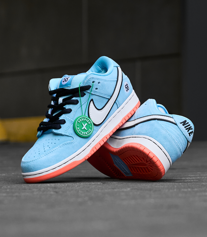 Чоловічі кросівки Nike SB Dunk Low Club Gulf 58 Найк СБ Данк блакитні замшеві демісезон, фото 1