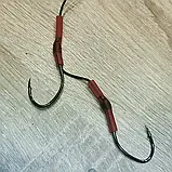 🇺🇦 Готове оснащення на лідкорі «Catfish» для лову сома з двома гачками під змінний груз 🇺🇦, фото 6