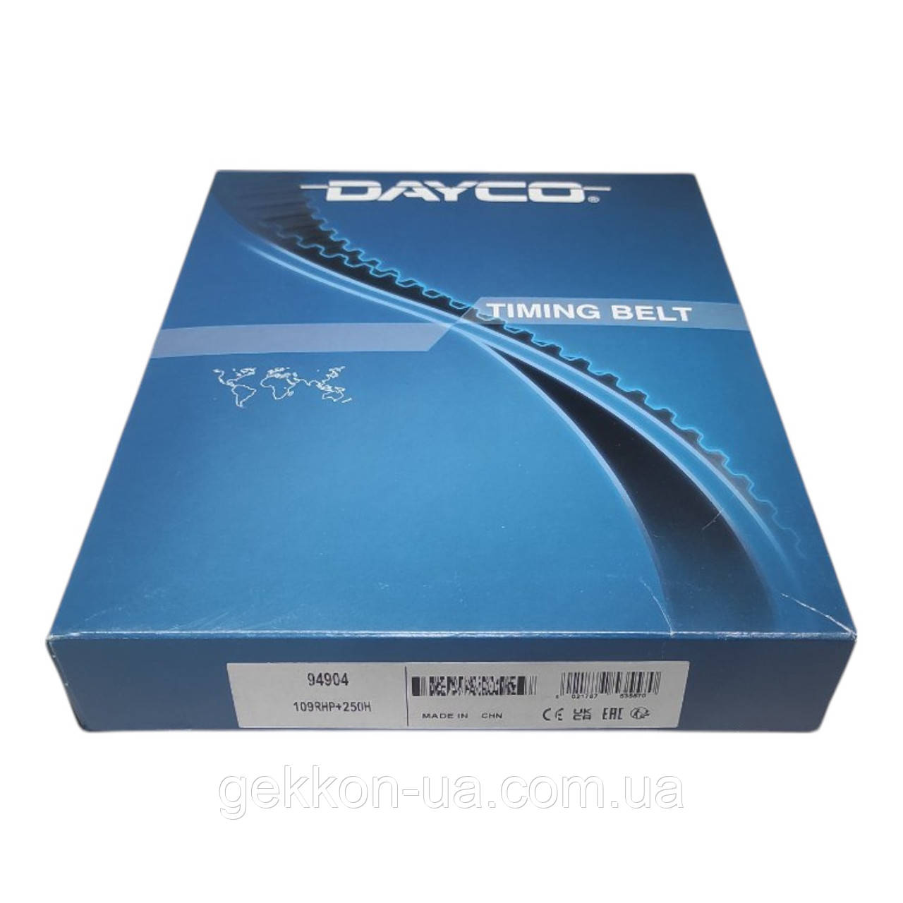 Ремень привода ГРМ Daewoo Matiz 1.0 (109RHP+250H) [DAYCO] 96610029, фото 1