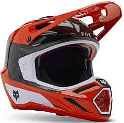 Шолом FOX V3 RS HELMET - INFINITE (Flo Red), XL