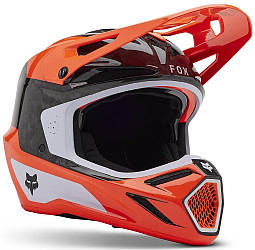 Шолом FOX V3 RS HELMET - INFINITE (Flo Orange), XL