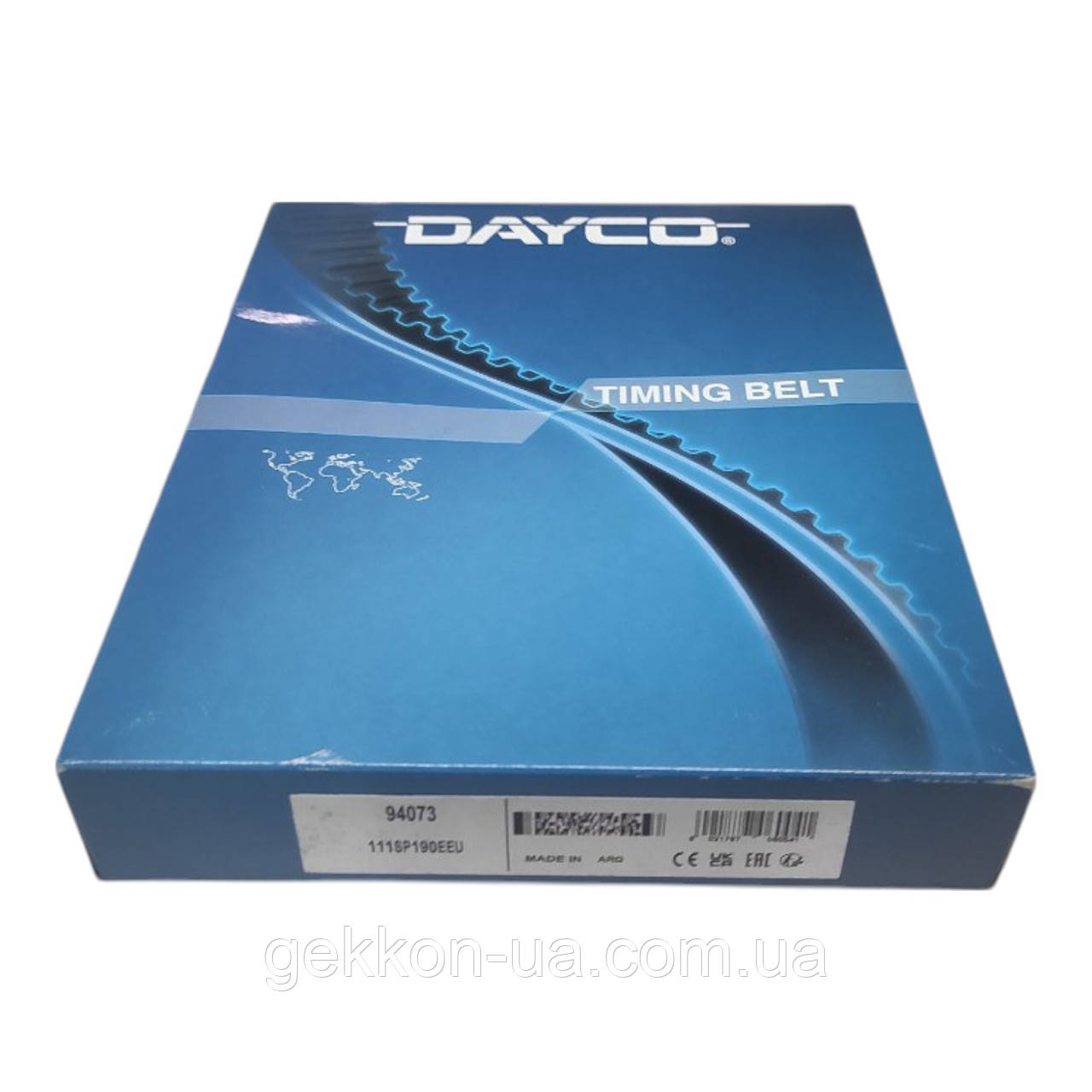 Ремінь генератора ВАЗ 2108 круглий зуб [Dayco] 2108-1006040, фото 1