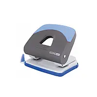 Дырокол (на 30 листов пластиковый с линейкой) "Economix" E40129