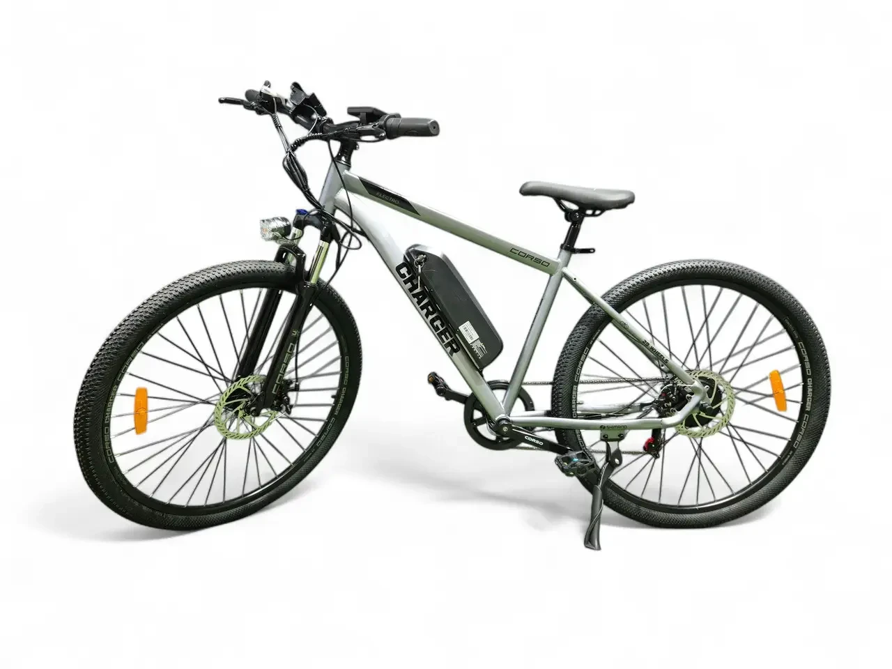 Електровелосипед Corso Brave 29" 350W Алюмінієва рама Знімний акумулятор 36V 10Ah Shimano 7 швидкостей, фото 1