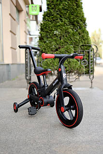 Велосипед-трансформер триколісний Best Trike BT з батьківською ручкою, red 84119