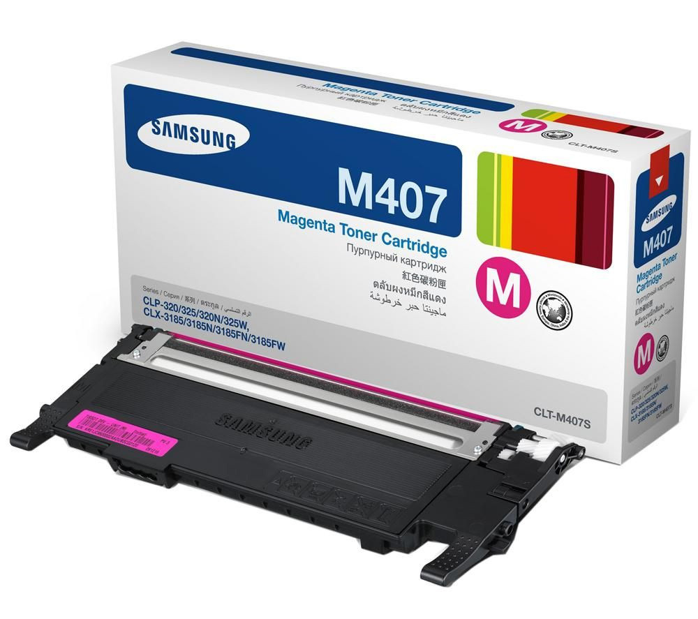 Заправка картриджа CLT-M407S принтера Samsung CLP-320/ 320N/ 325, CLX-3185/ 3185/ 3185FN MAGENTA