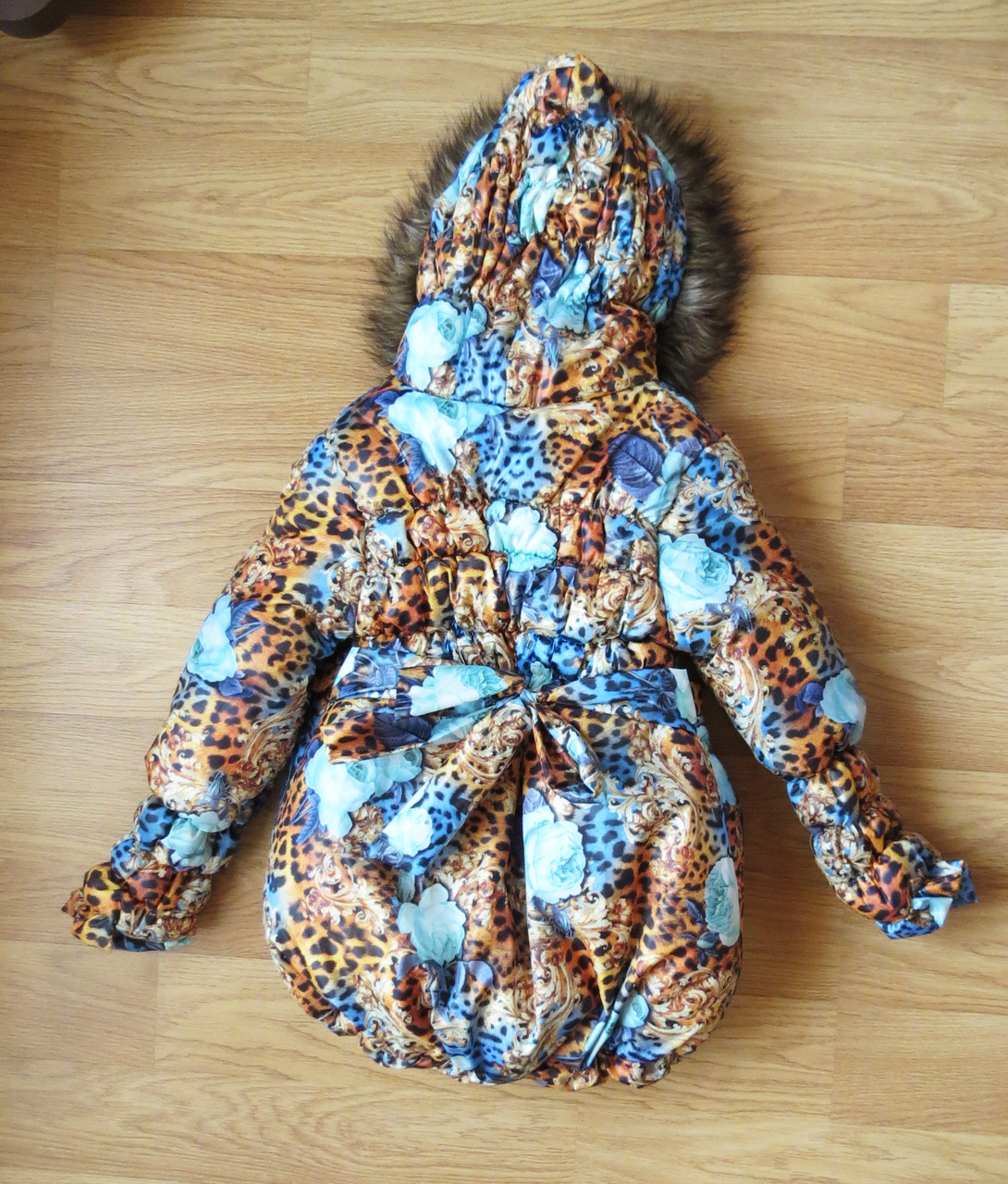 Детское пальто для девочки зима Cocoland Турция (рост 116, 122, 128, 134 см) - фото 3 - id-p471429665