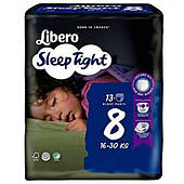 Підгузки трусики для дітей Libero Sleep Tight 8 16-30 кг 13 шт